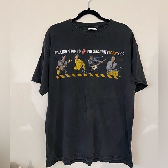 Vintage 1999 Rolling Stones No Security Tour XL - Picture 2 of 6